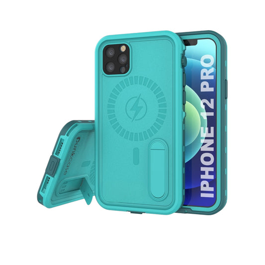 For Iphone 12 Pro WaterProof Case / Grass Blue