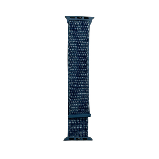 For Apple Watch Nylon Strap 38/40mm - Denim Blue