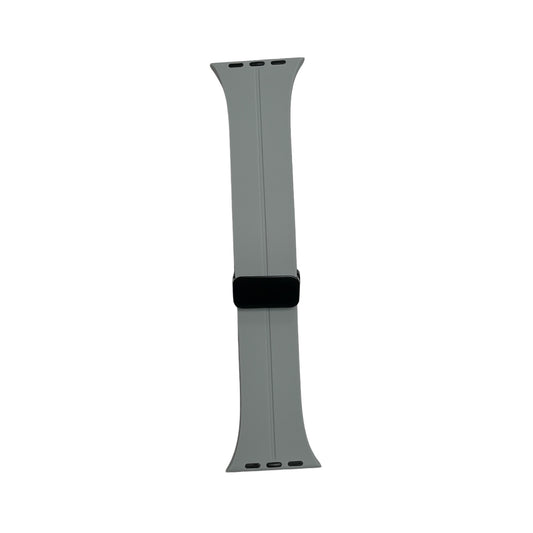 For Apple Watch 42/44/45/49 Magnetic Silicone Band- Light Gray