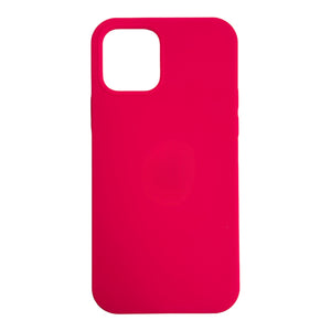 For Iphone 12 Pro Max Silicone Case- Hot Pink