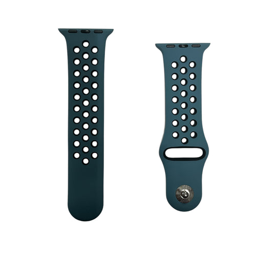 For Apple Watch Sport Band 38/40 mm - Gray Blue & Black