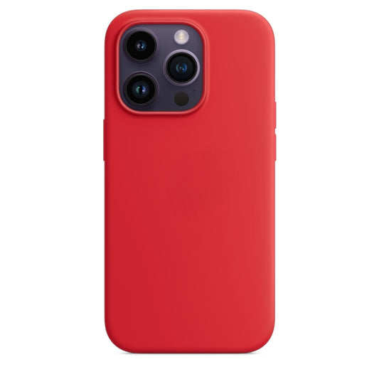 Iphone 14 Pro Silicone Case / Red