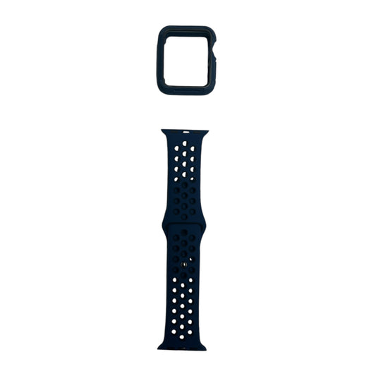 For Apple Watch 38 mm M/L - Navy Blue & Black