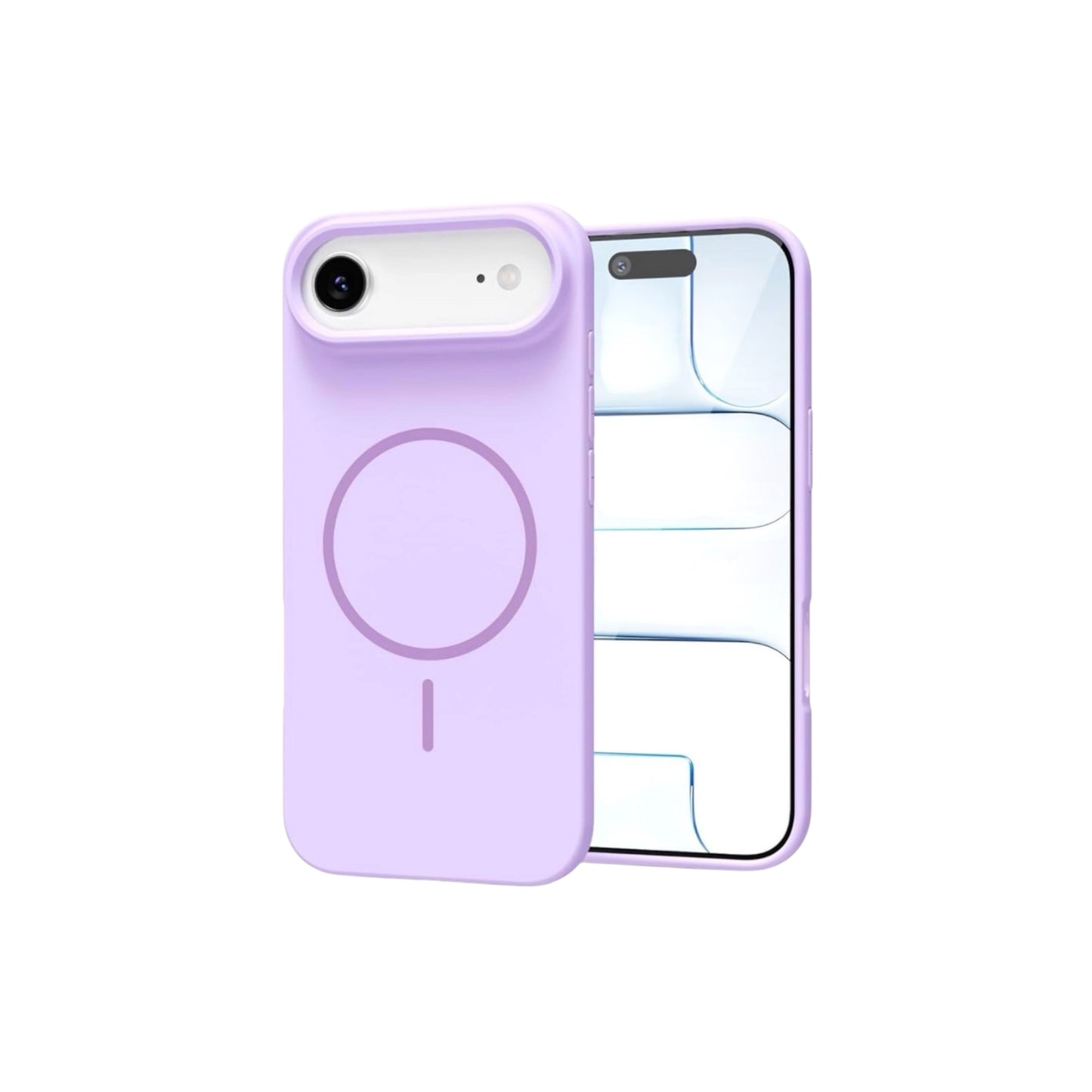 For Iphone 17 Air Silicone MagSafe Case- Lavender
