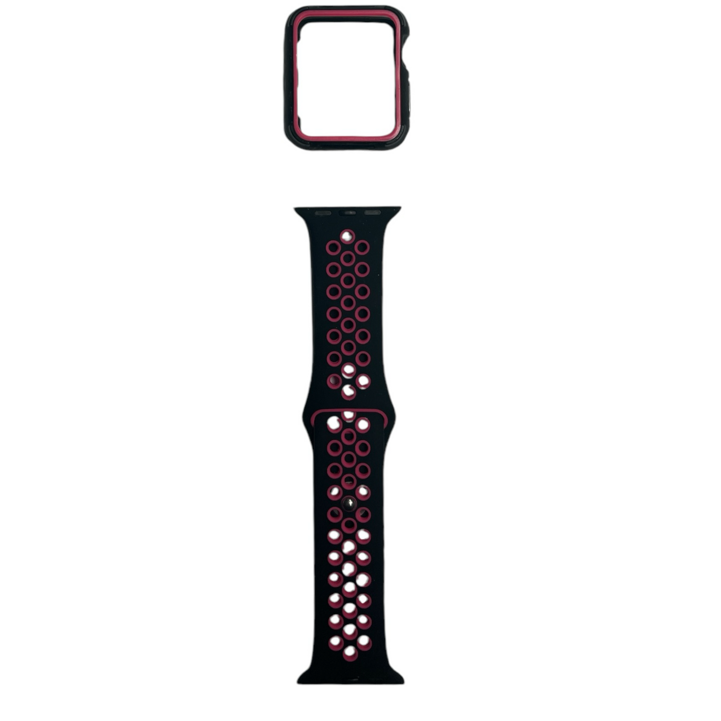 For Apple Watch 40 mm S/M - Black & Pink