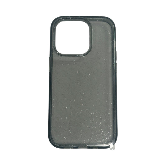 For Iphone 14 Pro Clear Case with glitter