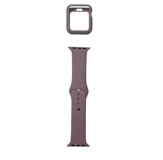 For Apple Watch Silicone Band 42mm - Lavender