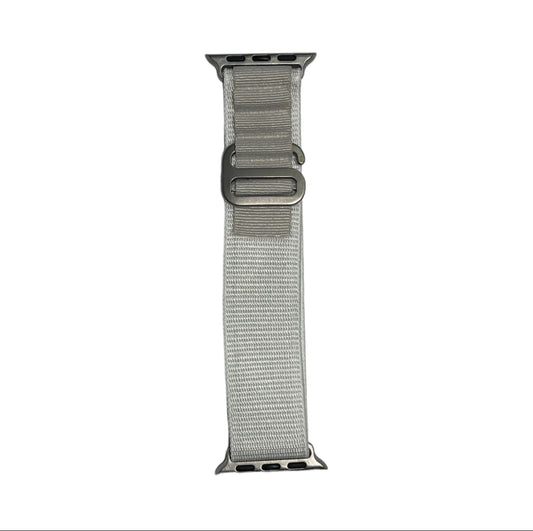 For Apple Watch 38/40/41 nylon Loop Band- White