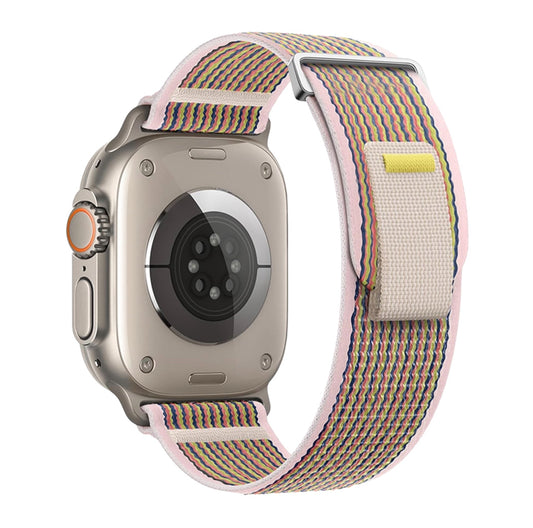 For Apple Watch 38/40/41  Loop- Light Pink Multi Color