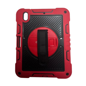 For Apple iPad 10th Gen 10.9inch Shock Proof Case - Red & Black