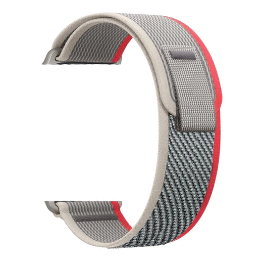 For Apple Watch 42/44/45/49 Trail Loop- Gray & Red