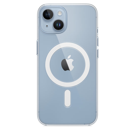 For iphone 13/14 clear case magsafe