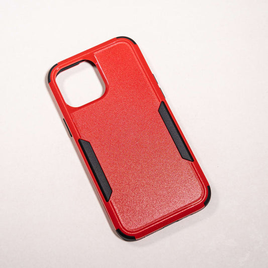 For Iphone 13 Slim Defender Case - Red