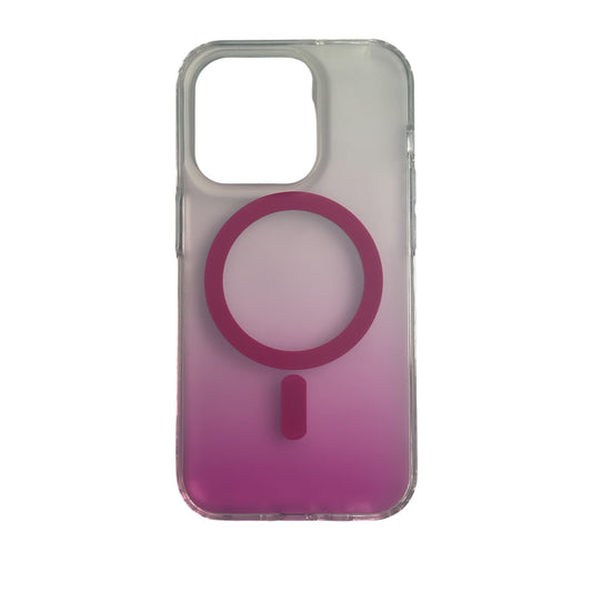 For Iphone 14 Pro Silicone Case with Magsafe - Pink