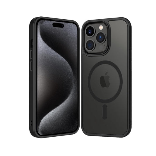 For Iphone 15 Pro Case with Magsafe - Black