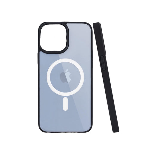 for iPhone 15 Plus Case Compatible with MagSafe - Black