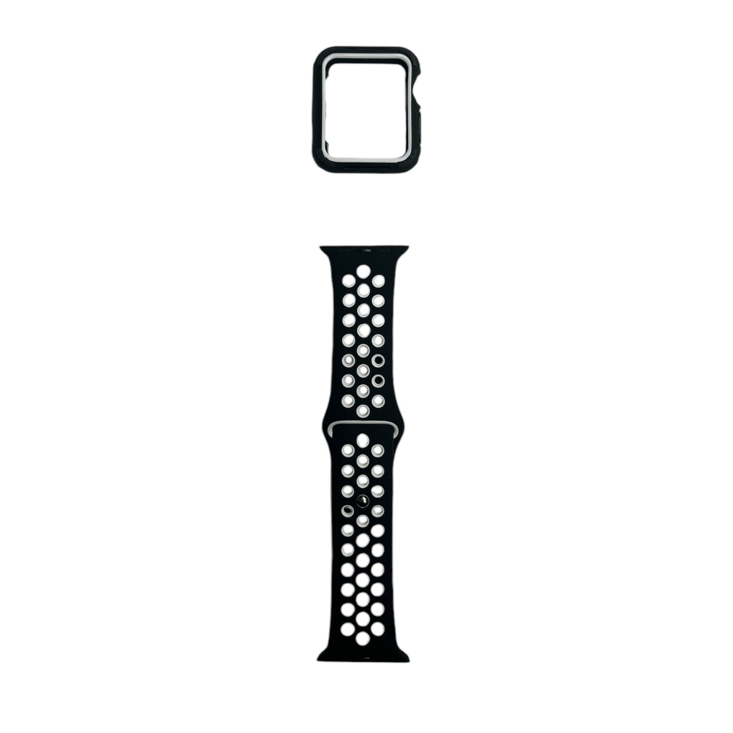 For Apple Watch 38 mm M/L - Black & White