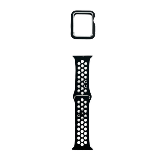 For Apple Watch 38 mm M/L - Black & White