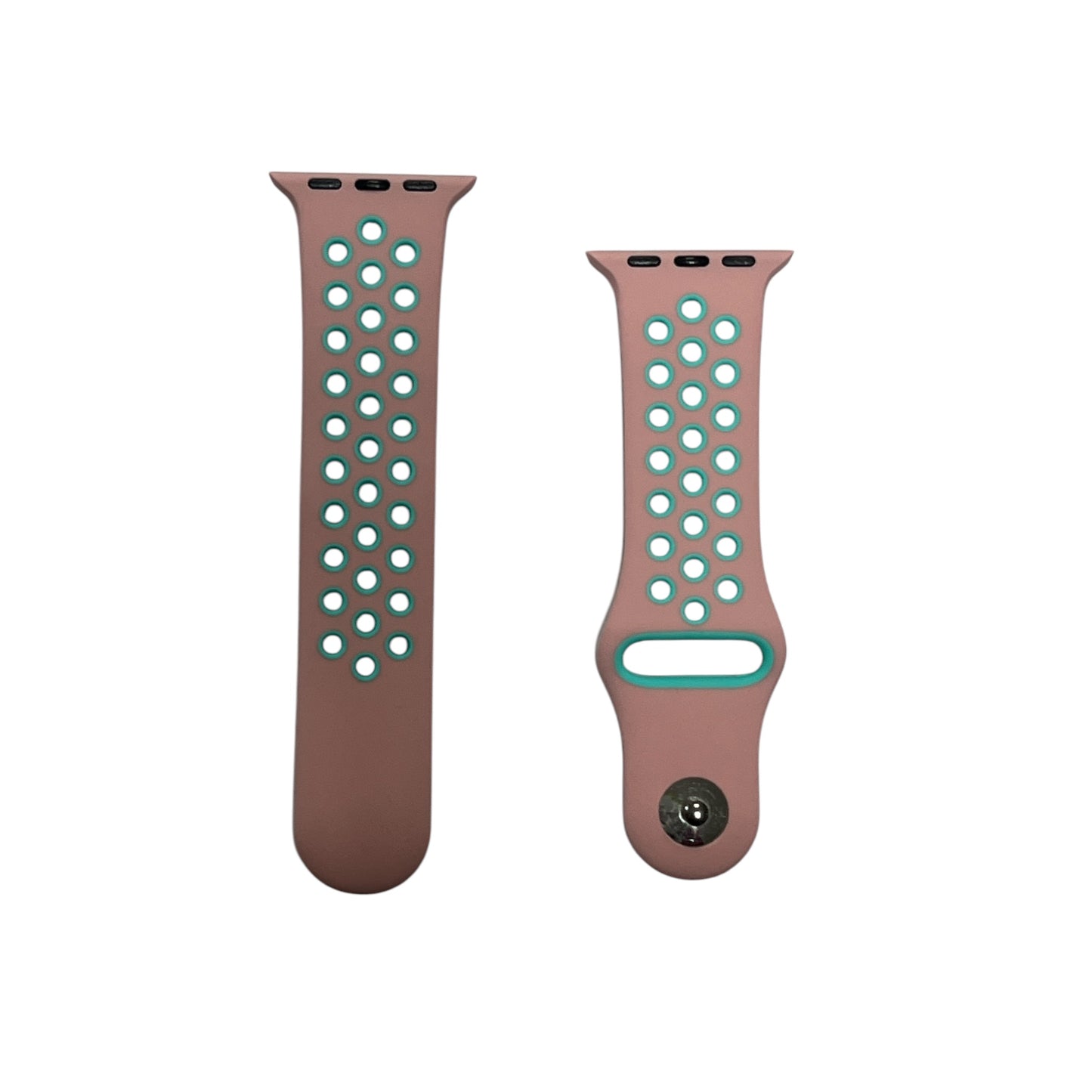 For Apple Watch Sport Band 38/40 mm - Pink & Blue