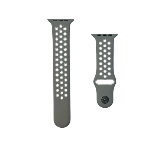 For Apple Watch Sport Band 42/44 mm - Gray & White
