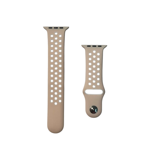 For Apple Watch Sport Band 42/44 mm - Light Pink & White