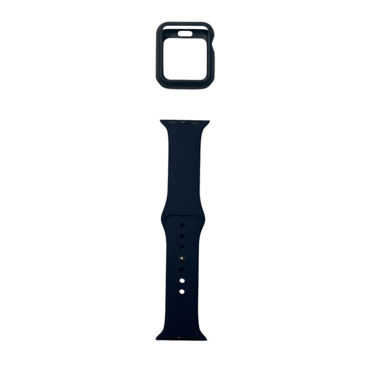 For Apple Watch Silicone Band 38 mm - Navy Blue