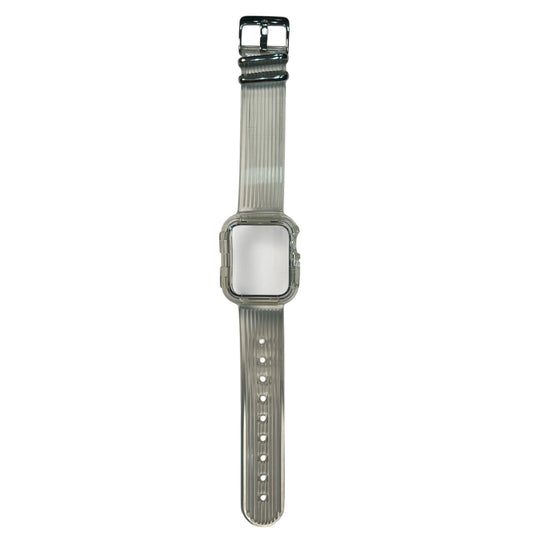 For Apple Watch Transparent Silicone Band 38/40 mm - Clear