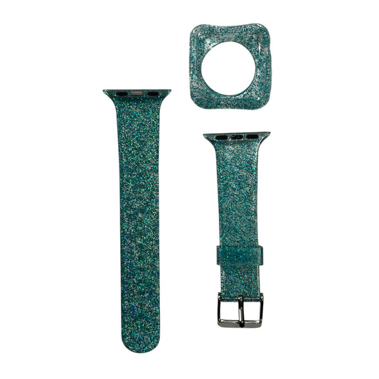 For Apple Watch Sparkle Band & Case 38/40 mm - Turquoise
