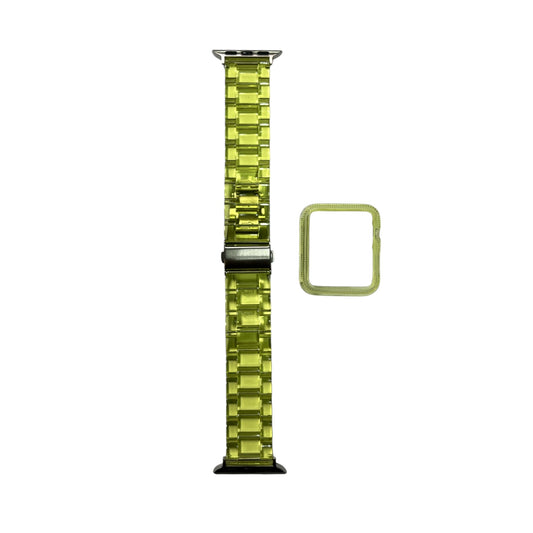 For Apple Watch Transparent Band 40 mm - Green