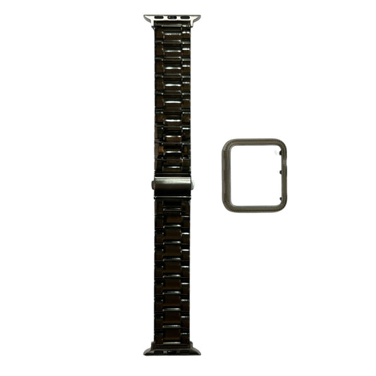 For Apple Watch Transparent Band 40 mm - Black