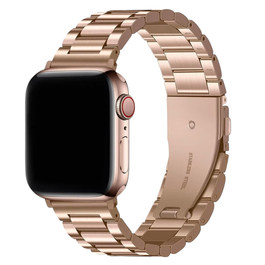 For Apple Watch Stainless Steel Band 42/44/45/49mm- Rose Gold
