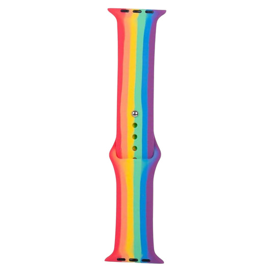 For Apple Watch Silicone Band  38/40 mm - Rainbow