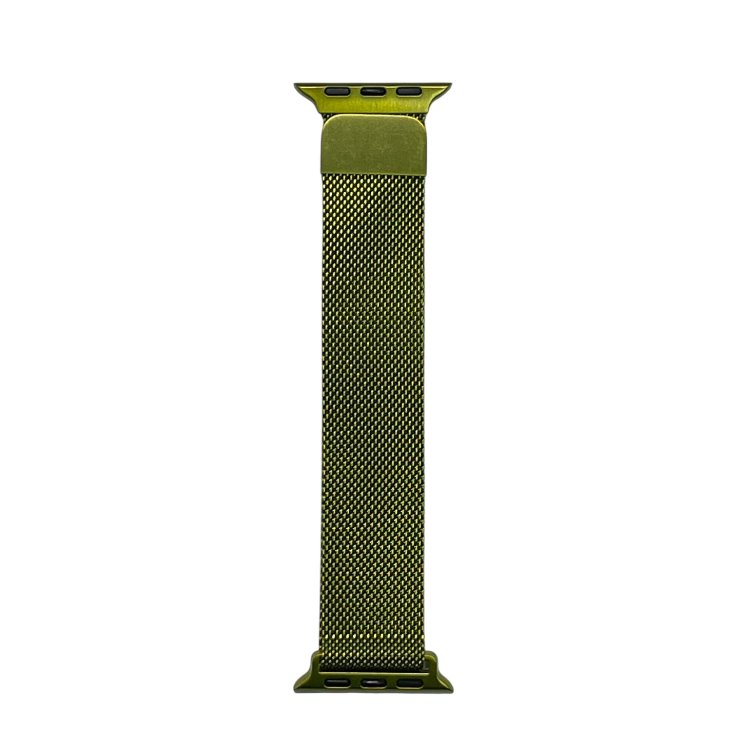 For Apple Watch Magnetic Mesh Metal Band 38/40mm - Olive Green
