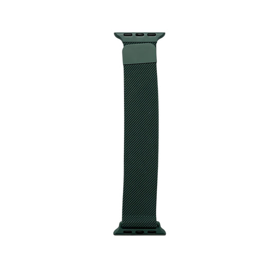 For Apple Watch Magnetic Mesh Metal Band 38/40mm - Emerald Green