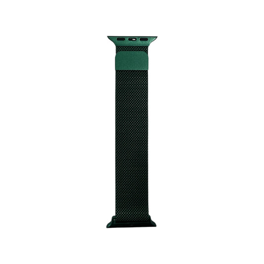 For Apple Watch Magnetic Mesh Metal Band 38/40mm - Colonial Pine Green