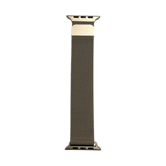 For Apple Watch Magnetic Mesh Metal Band 42/44mm - Champagne Gold