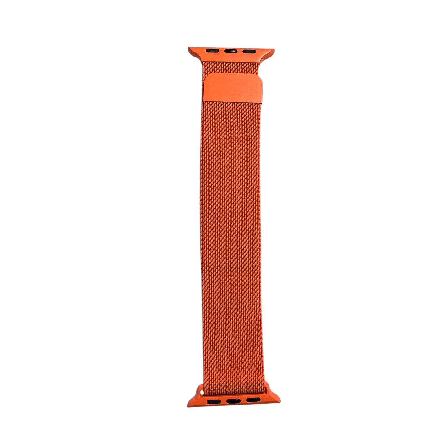 For Apple Watch Magnetic Mesh Metal Band 38/40mm - Neon Orange