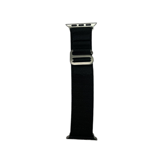 For Apple Watch 38/40/41 nylon Loop Band- Black