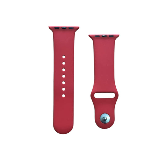 For Apple Watch 38/40/41 simple Silicone Band - Red