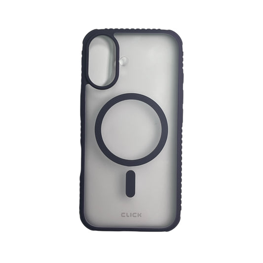 For iPhone 16  Case CLICK Ultra Slim MagSafe Series  - Purple