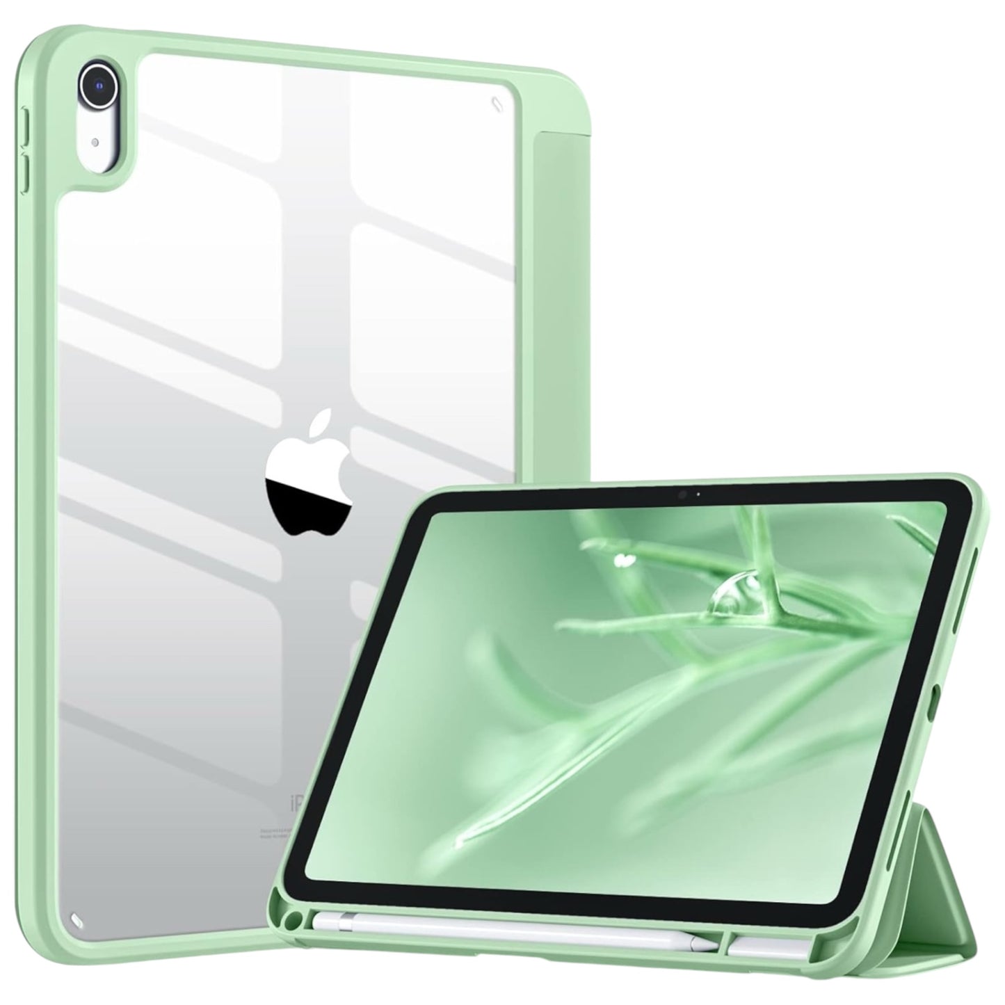 For Apple iPad  Air4/iPad Pro 11 inch Smart Pholio Case Mint Green