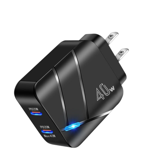 40W Travel Charger 2 Type-C