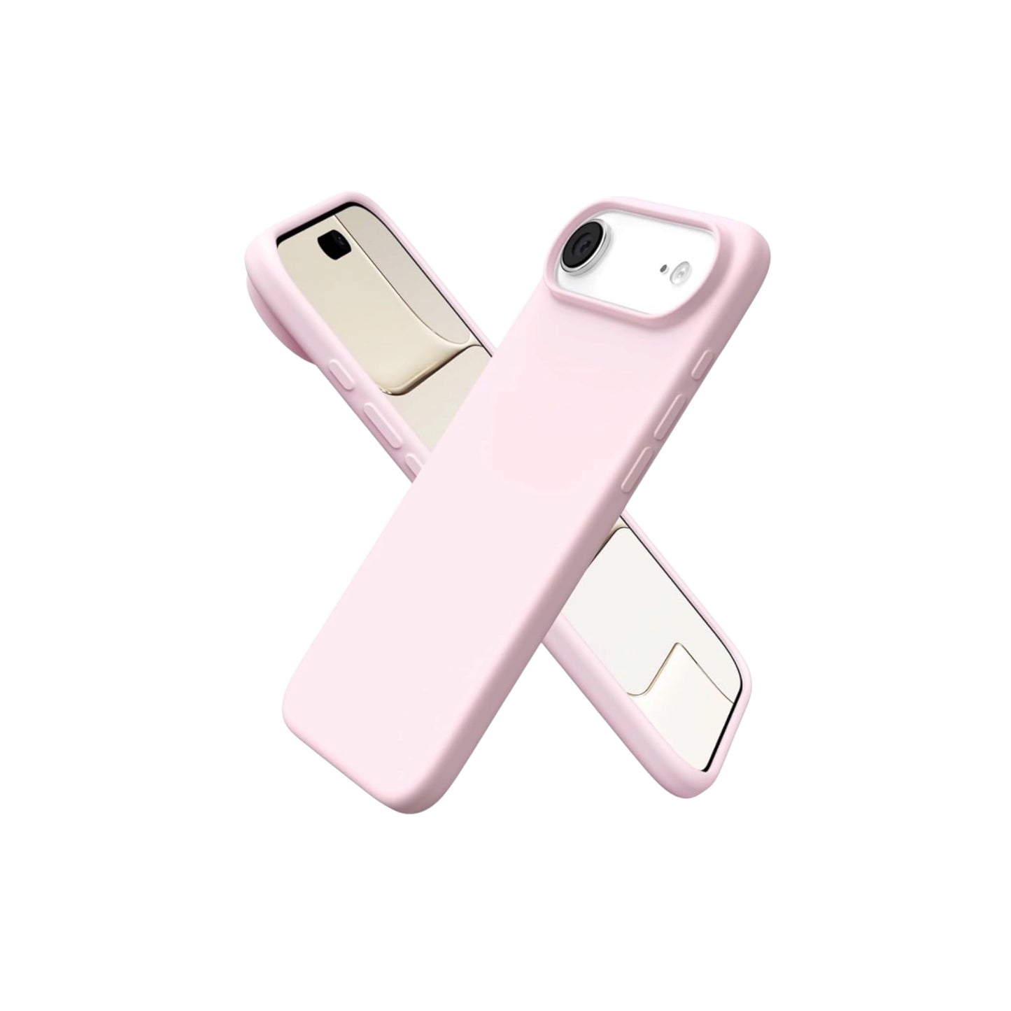 For Iphone 17 Air Silicone Case - Dusty Pink