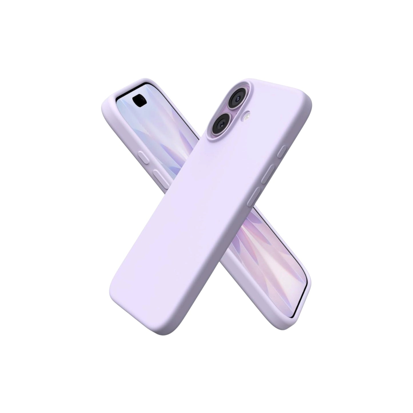 For Iphone 17 Silicone Case- Lavender