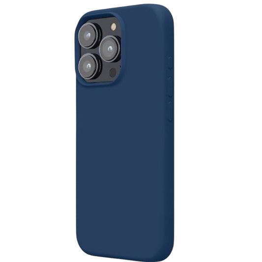 For Iphone 15 Pro Silicone Case - Navy