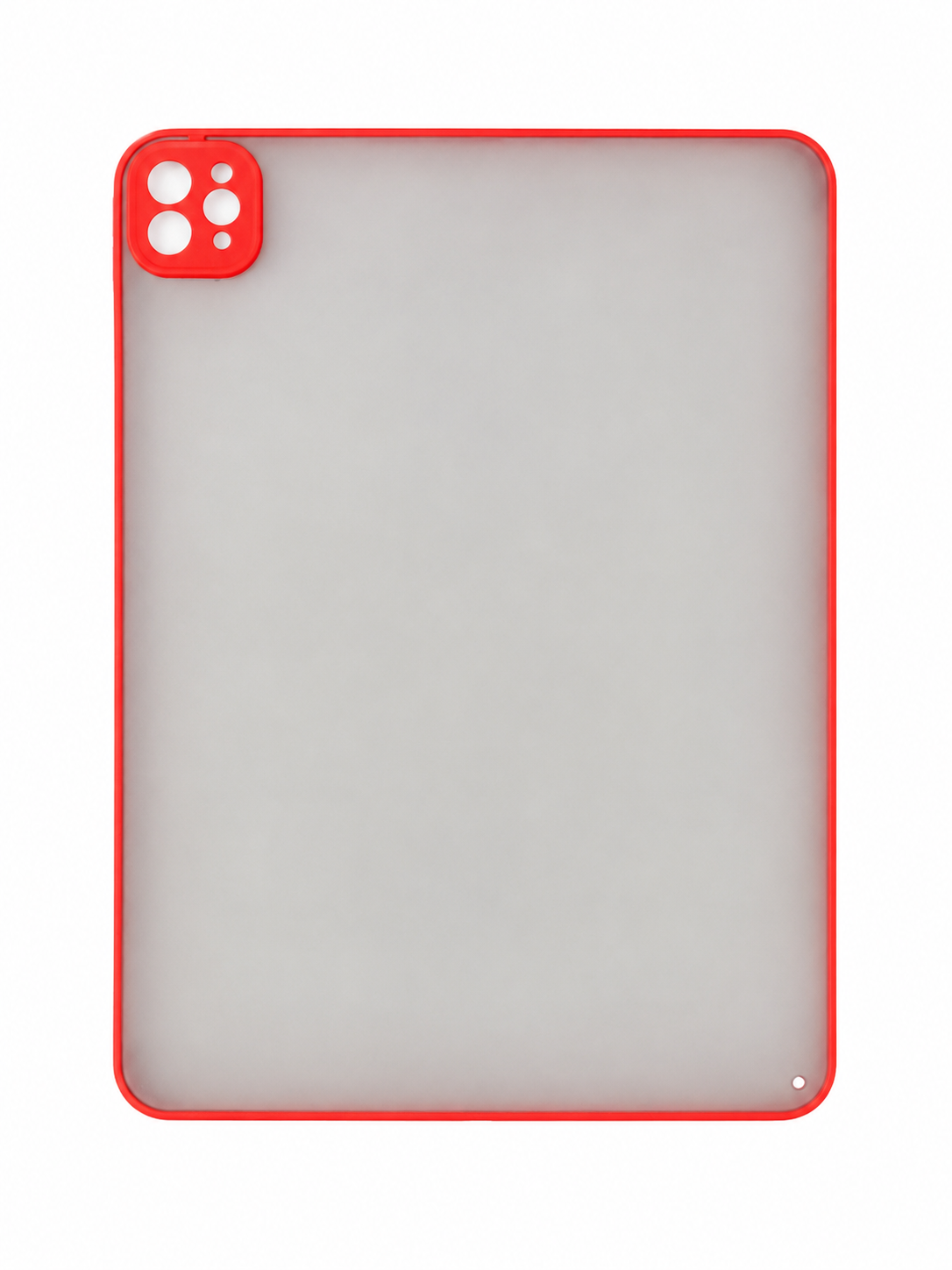 Para iPad Pro 11 funda delgada Botones rojos y negros
