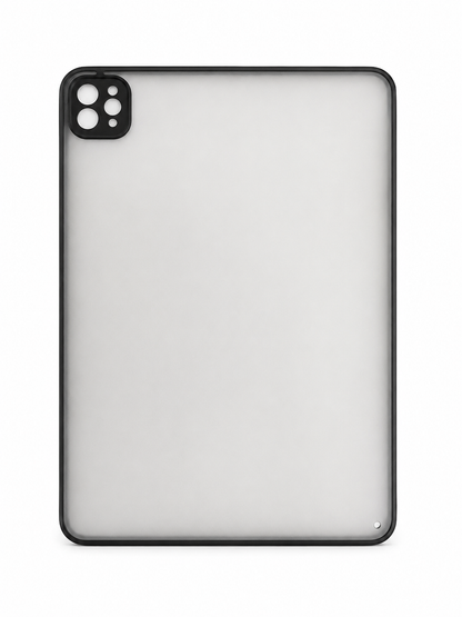 Matte Frost Slim Case with Camera Lens Protector for iPad Pro 11" – Black