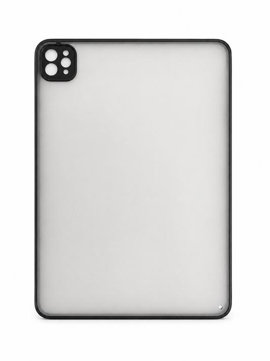 Matte Frost Slim Case with Camera Lens Protector for iPad Pro 11" – Black