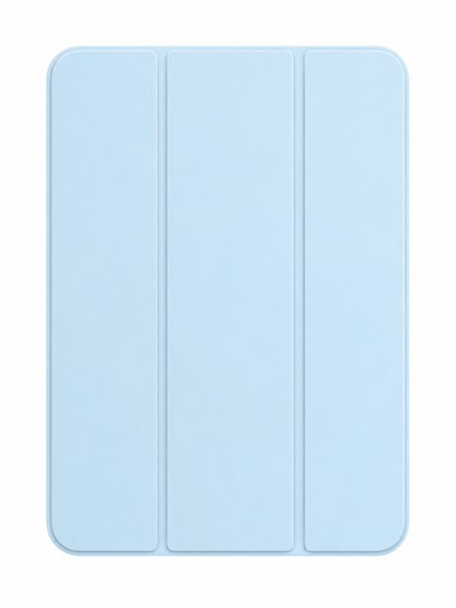 Light Blue Smart Folio Case for iPad 10th Gen 10.9" & 11th Gen 11" – Magnetic Stand Cover