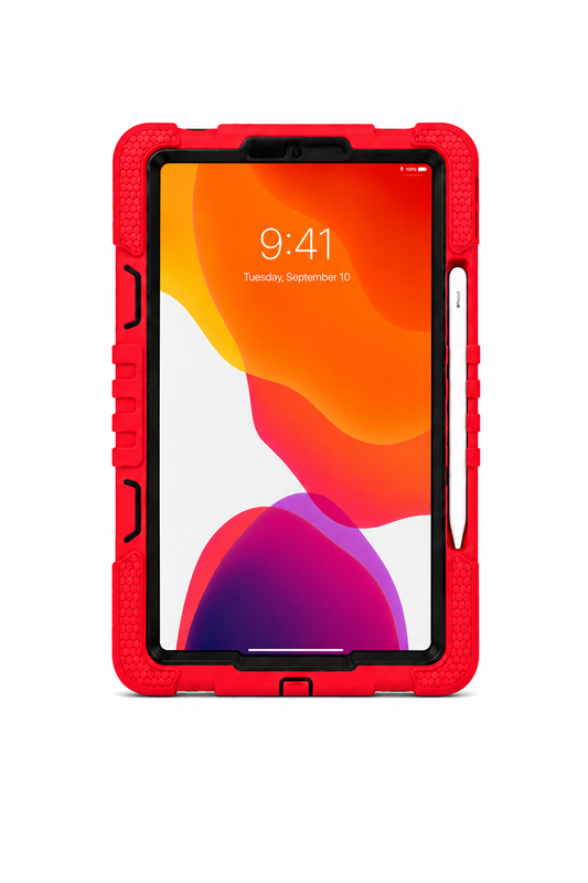 Heavy Duty Rugged Case with Hand Strap & Kickstand for iPad Pro 11" (2024)